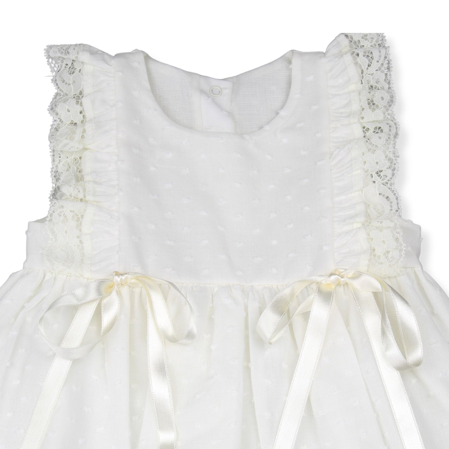 Rapife Baby Girls Ivory Christening & Ceremony Dress