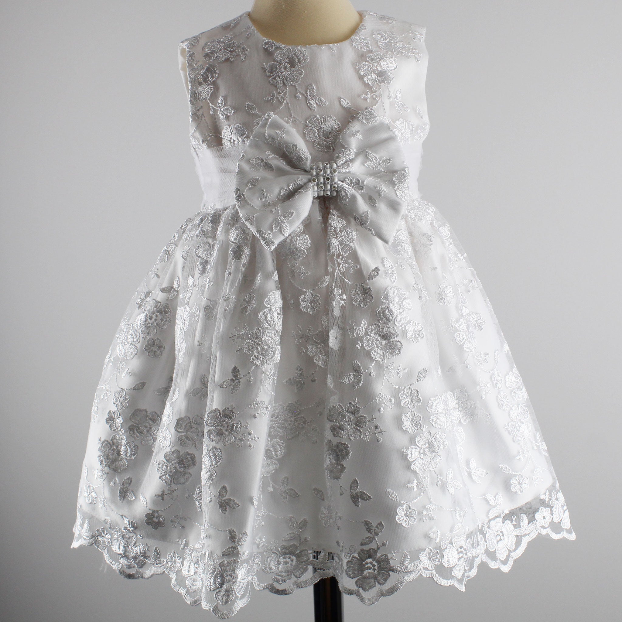 Baby Girls Christening/ Occasion Dress with Headband