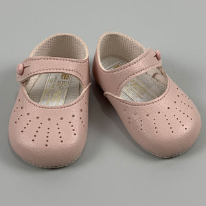 Baby Girl Shoes Baypods Soft Sole Shoes - Dusky Pink