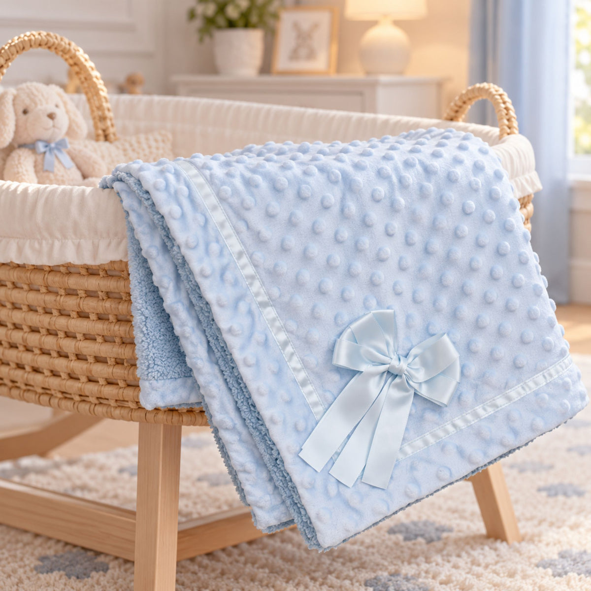 baby boy blue blanket