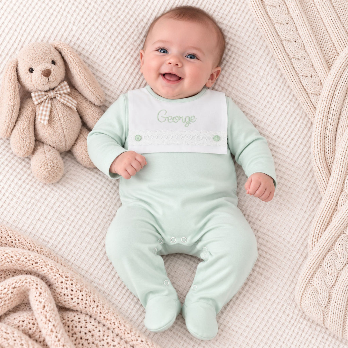 mint sleepsuit