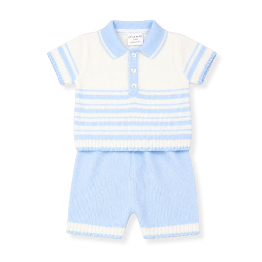 baby boys knitted spanish style outfit