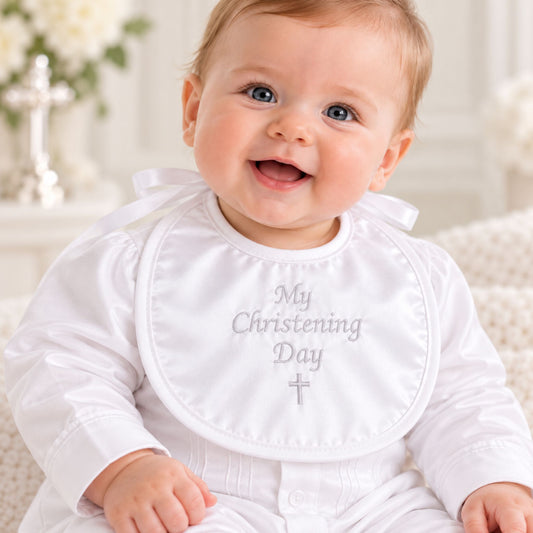 my christening day bib