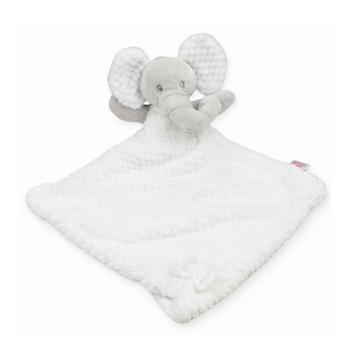 white elephant baby comforter crinkle ears sensory toy newborn