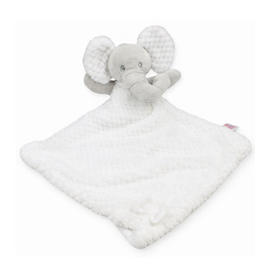 white elephant baby comforter crinkle ears sensory toy newborn