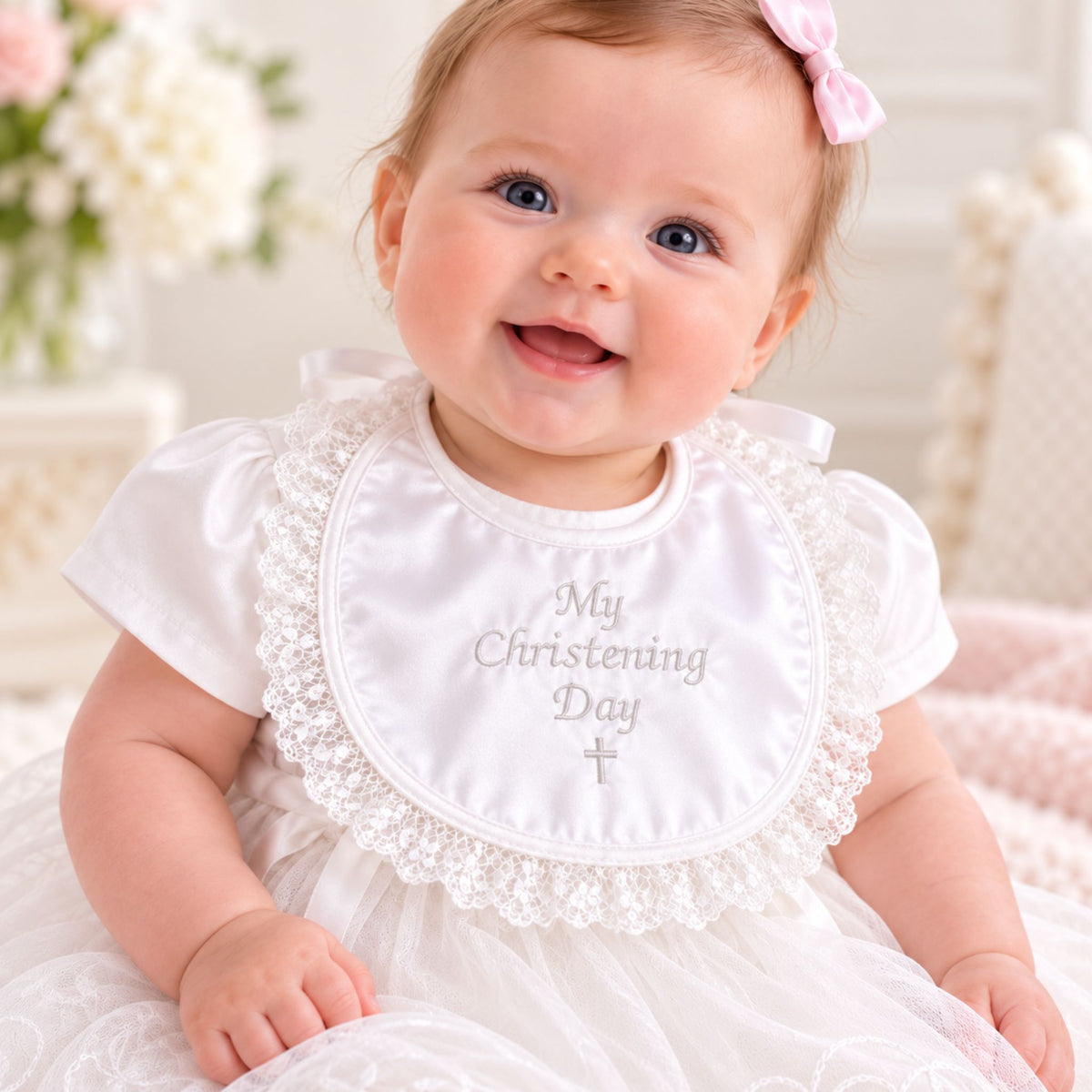 My Christening Day bib