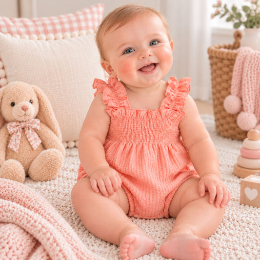 baby girl calamaro romper