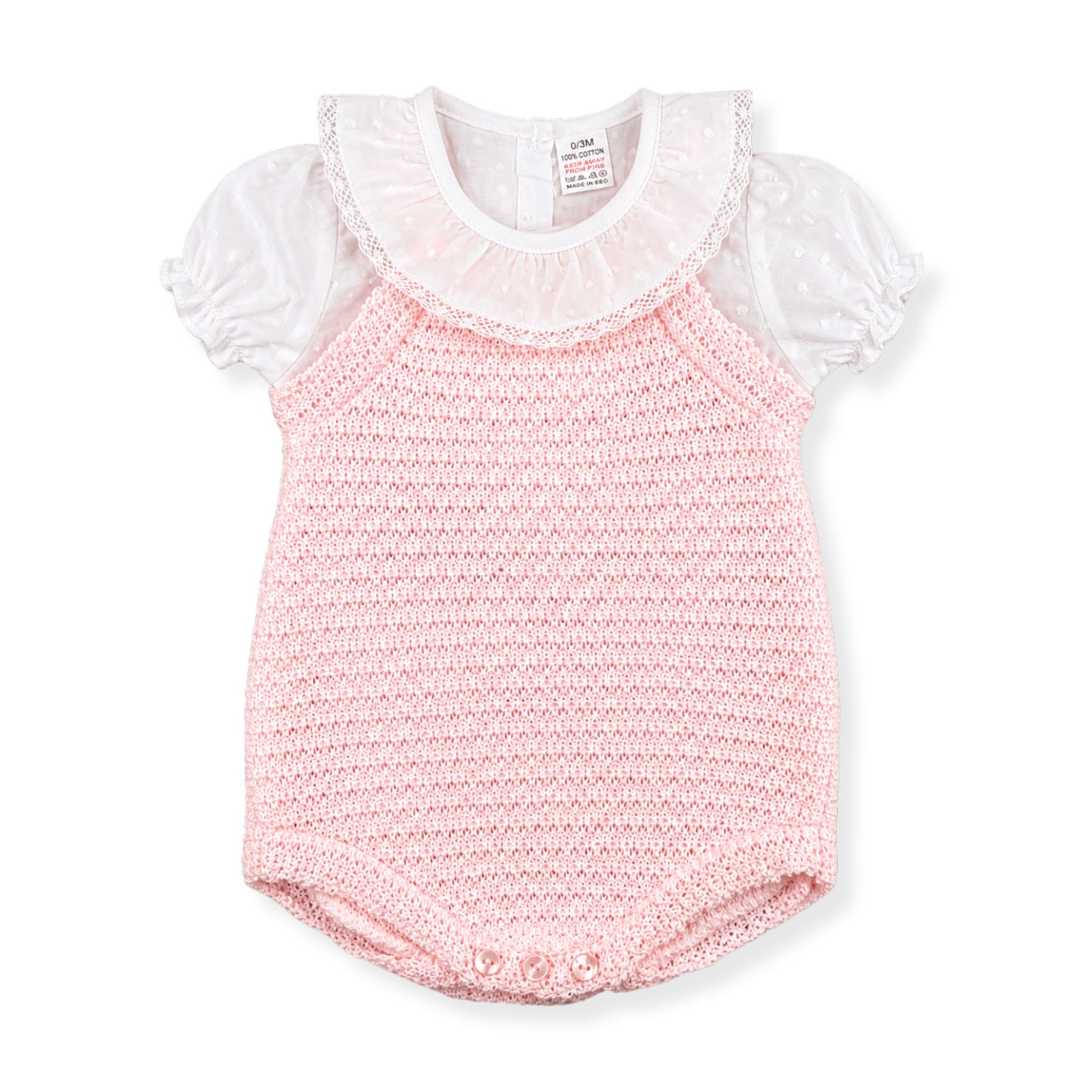 baby girls pink two piece outfit