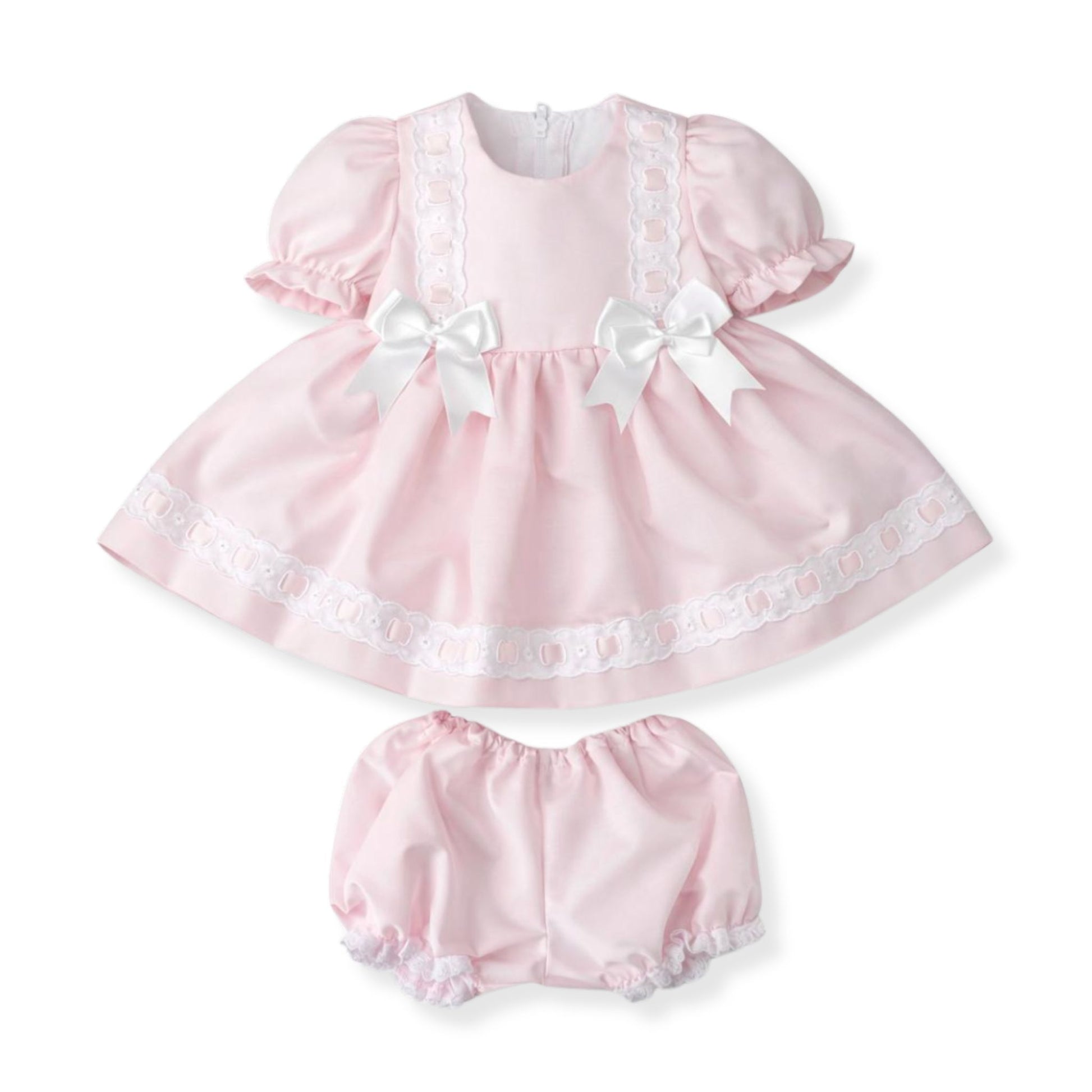 Baby girls summer dress in a spanish style 