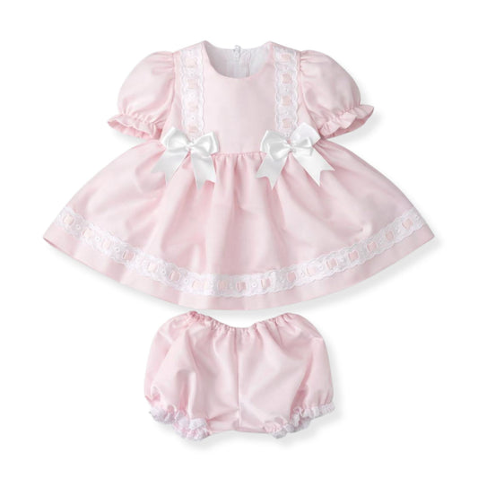 Baby girls summer dress in a spanish style 