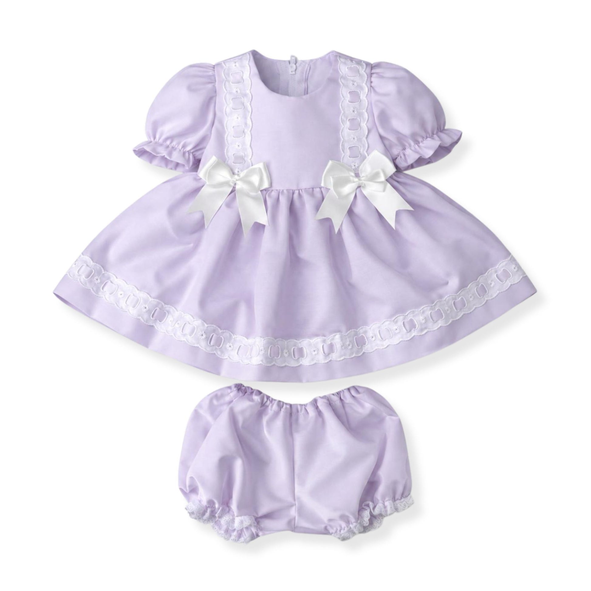 Baby girl summer dress in a spanish style