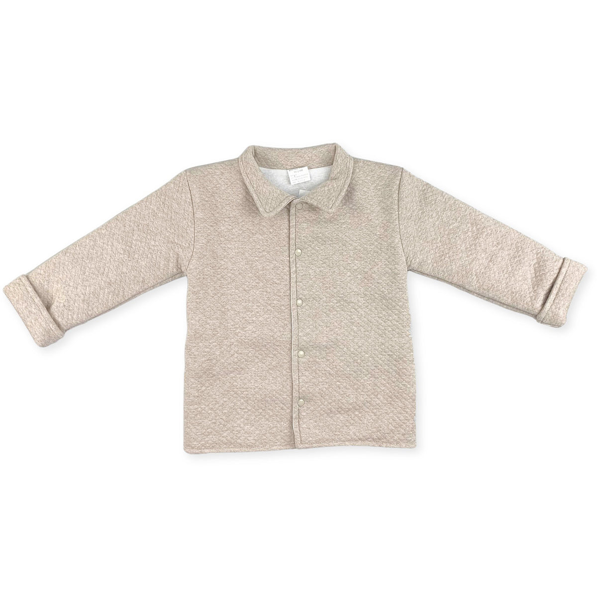 baby boys beige winter coat