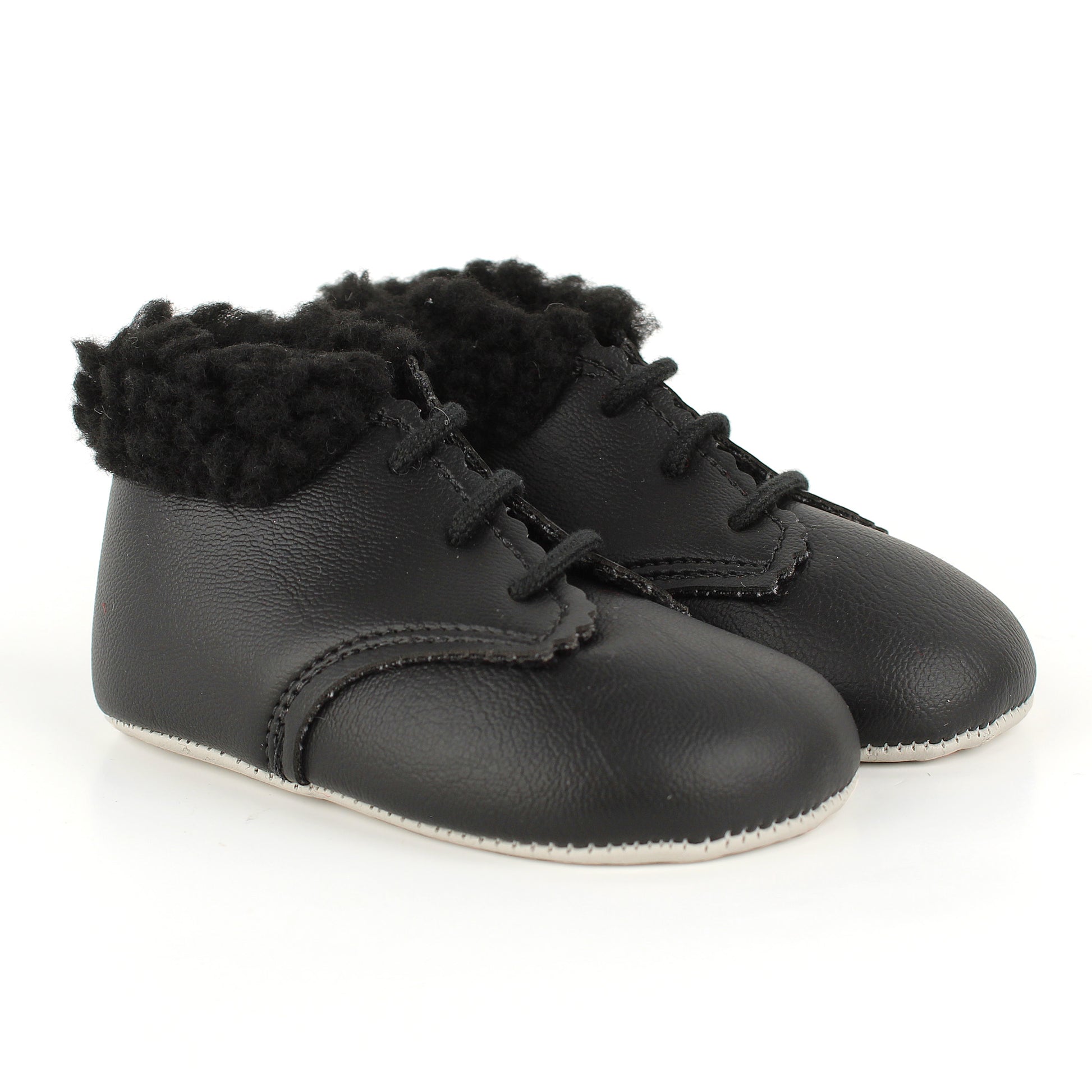 black baby girl boots