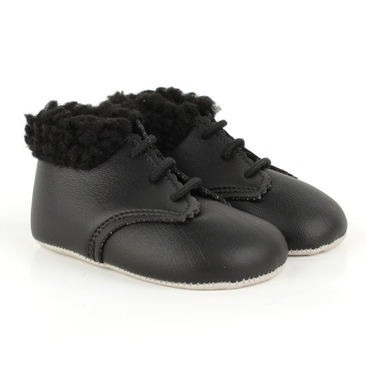 black baby girl boots