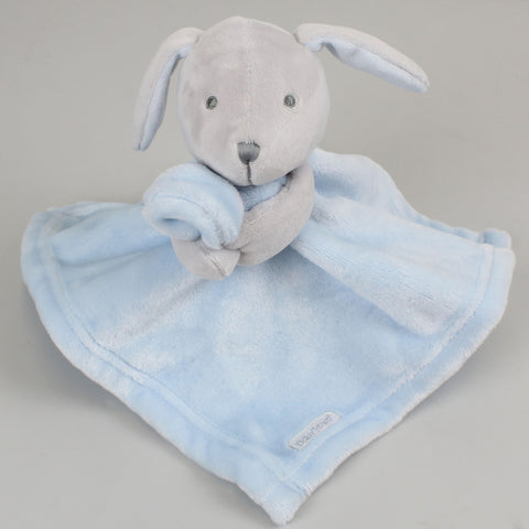 baby boys blue rabbit comforter