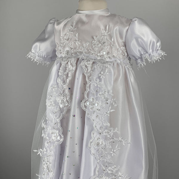 Christening Gown / Robe with Bonnet