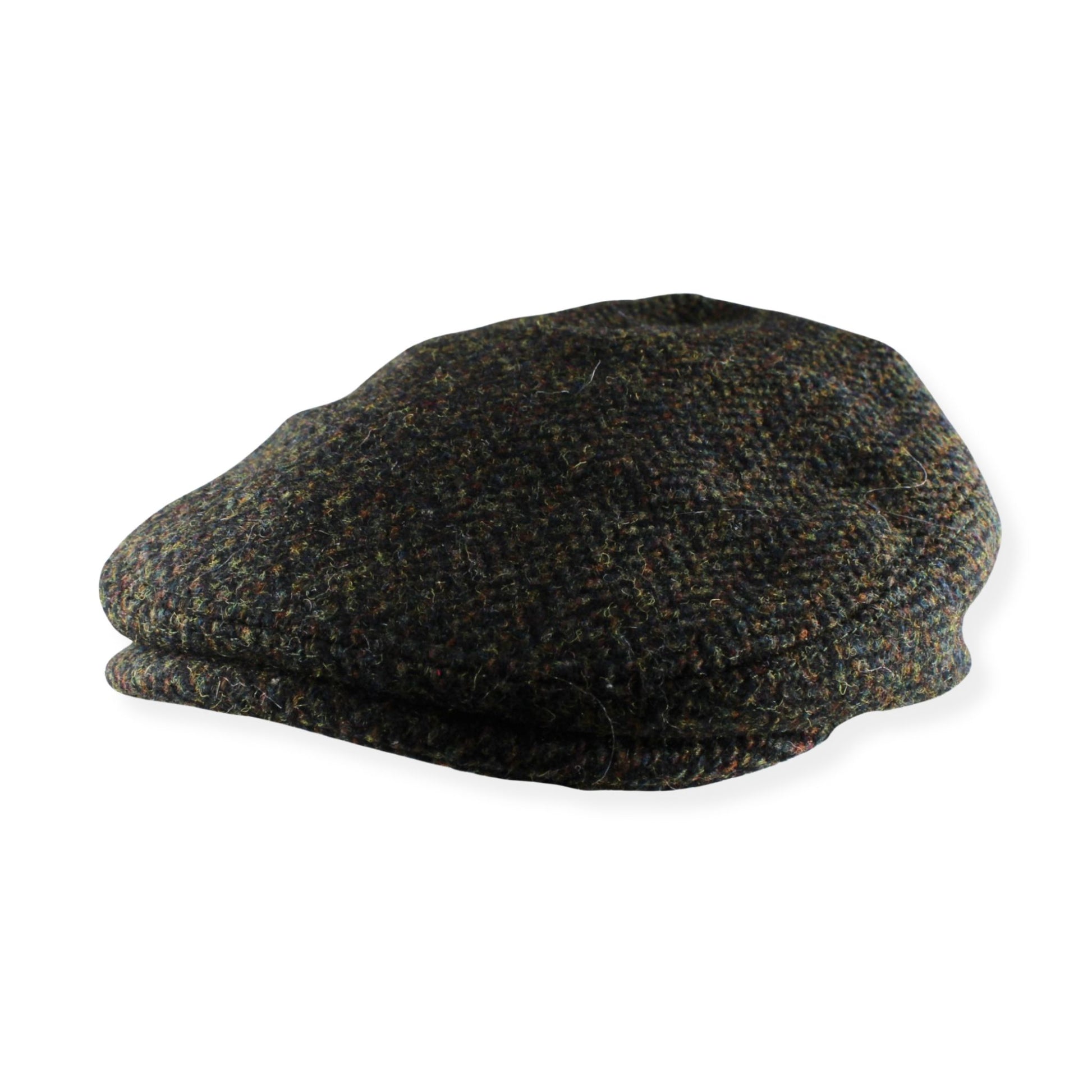 Woven cap on a white background