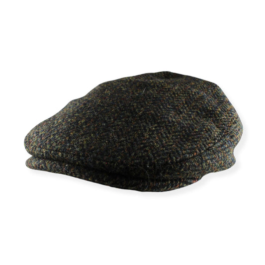 Woven cap on a white background