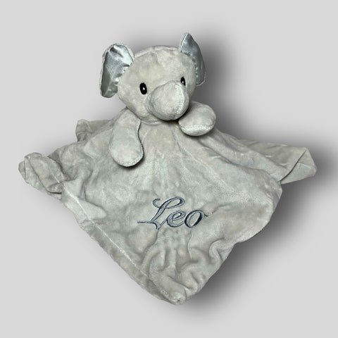 personalised baby elephant comforter