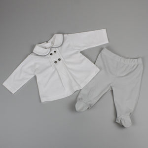 baby boys grey outfit