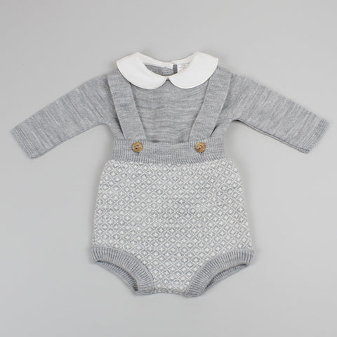 baby boys grey outfit