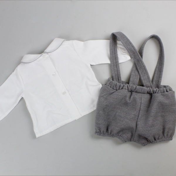 baby boys grey outfit