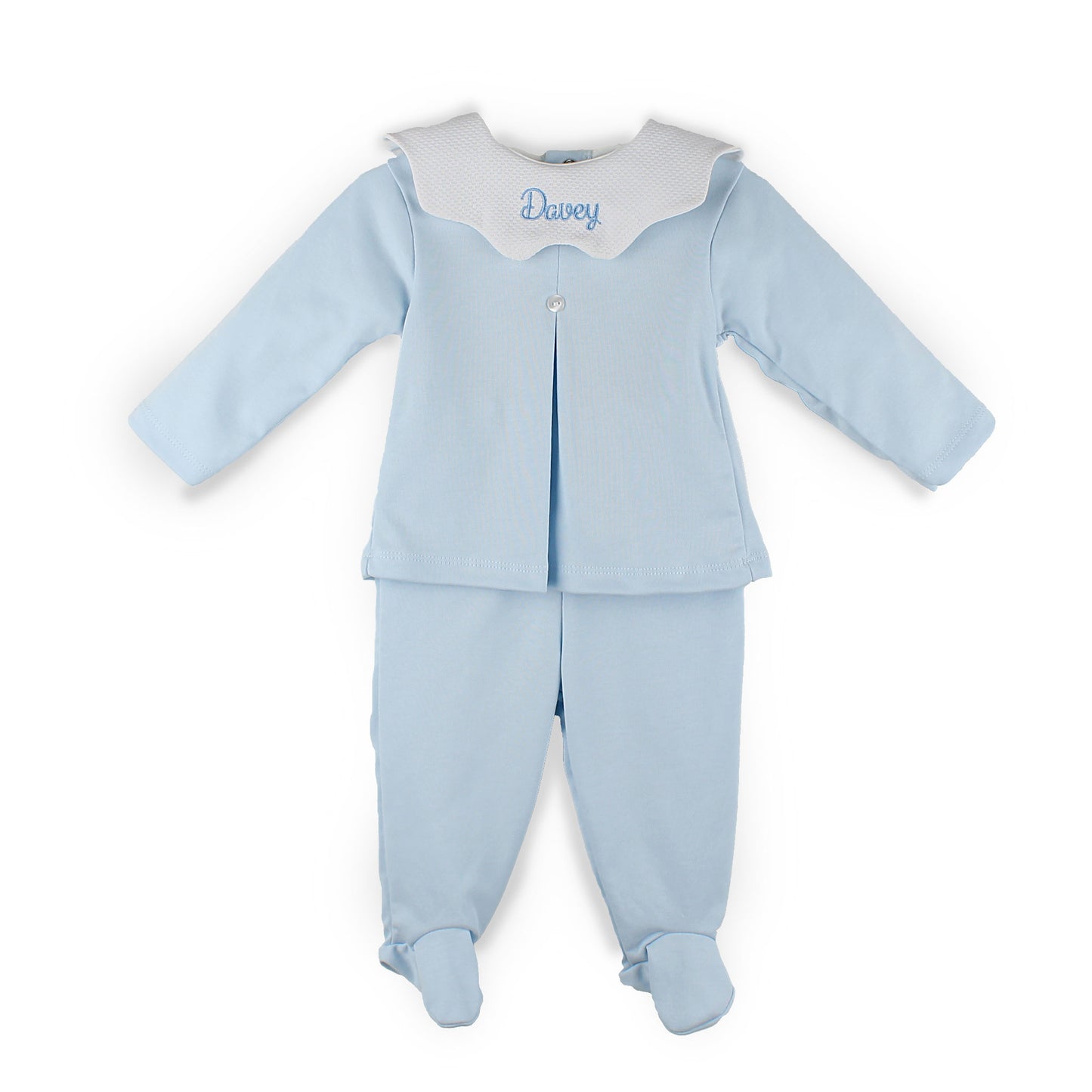 Personalised baby boy 2 piece outfit