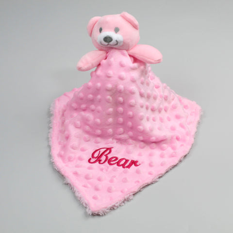 personalised baby comforter