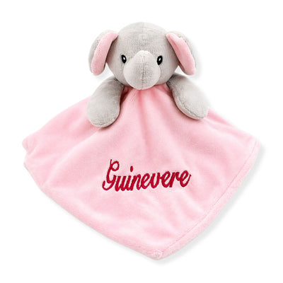 Personalised Pink Elephant Comforter