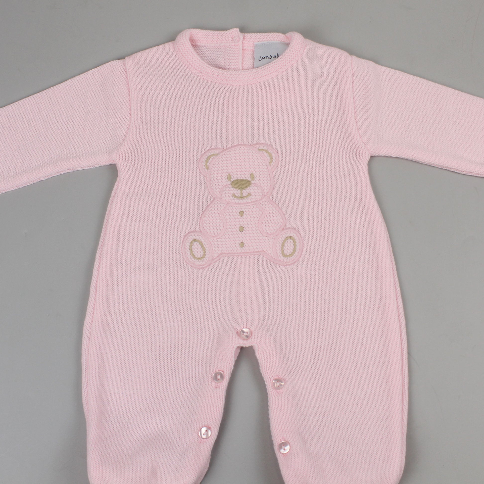 baby girls pink all in one