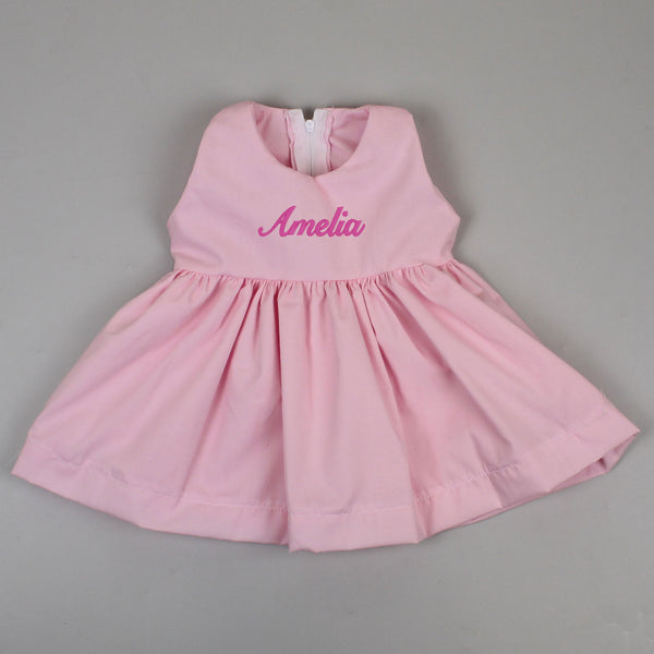baby girls personalised dress