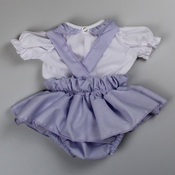 baby girls lilac summer outfit