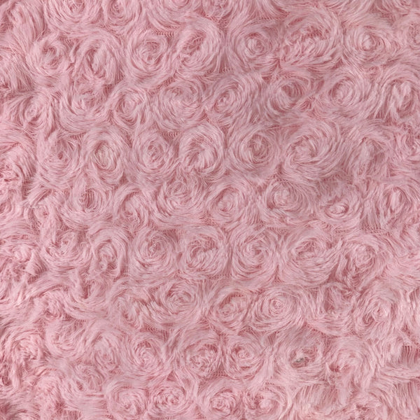 Pink Baby Blanket - Rosebud Texture