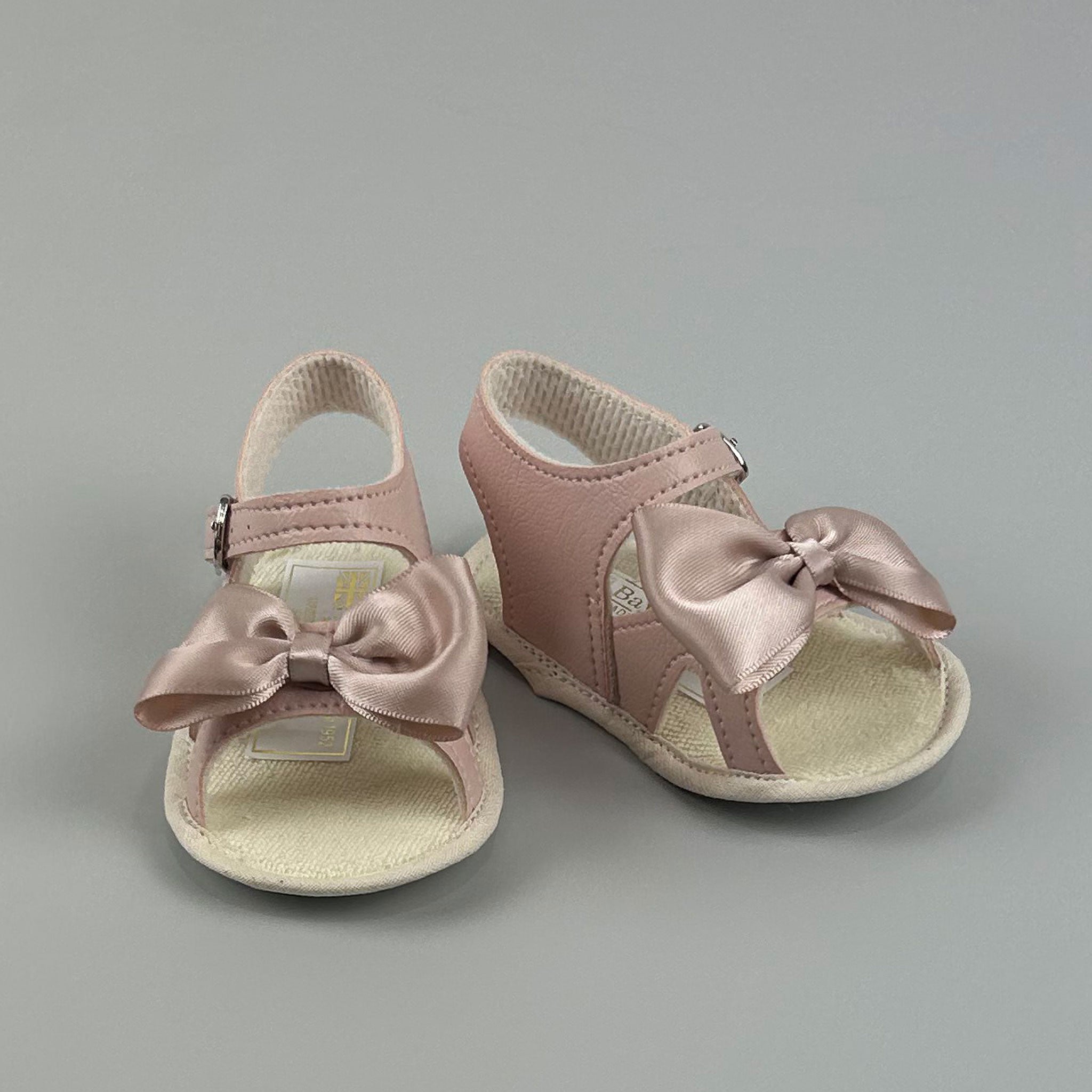 baby girls pink dusky sandals