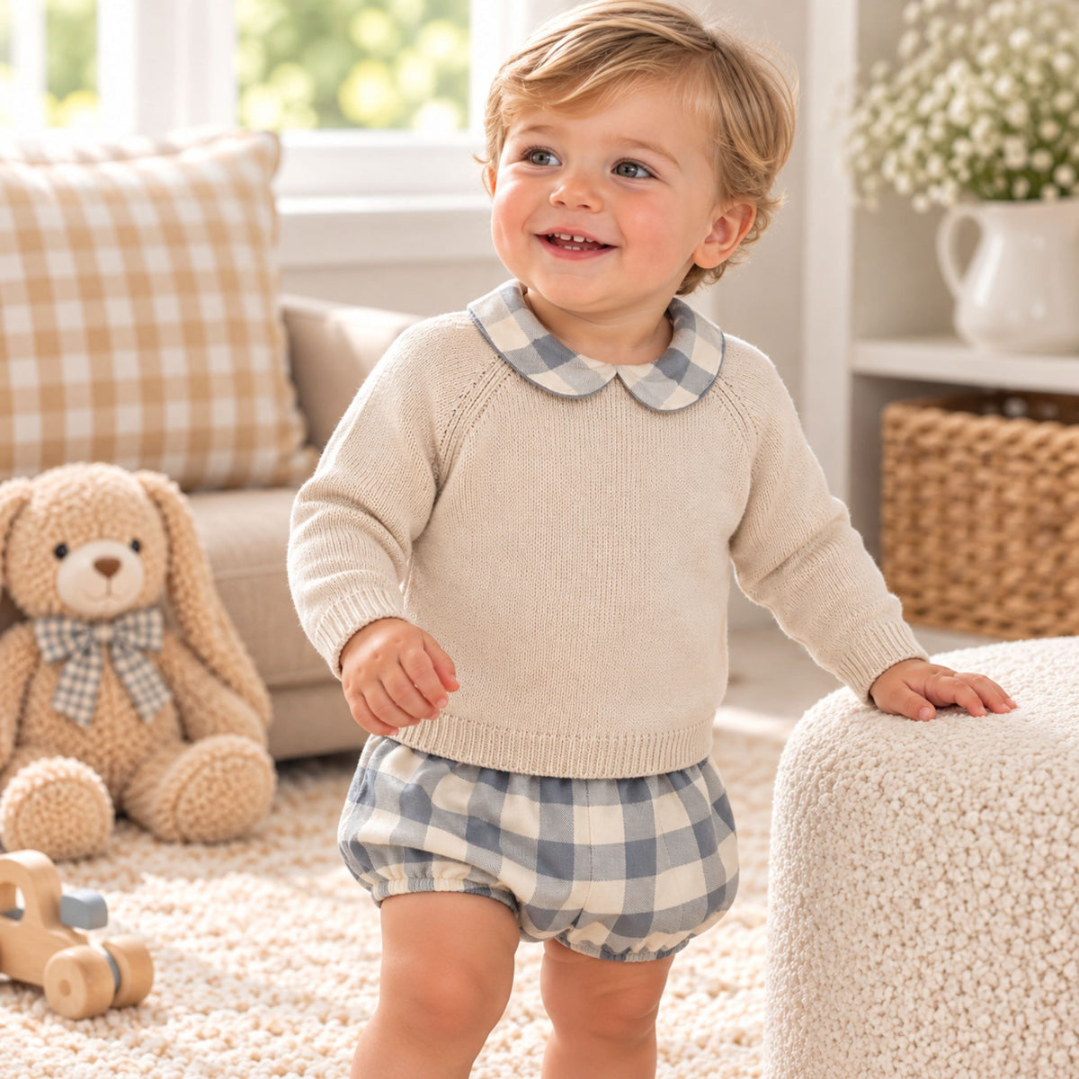 toddler boy knitted outfit