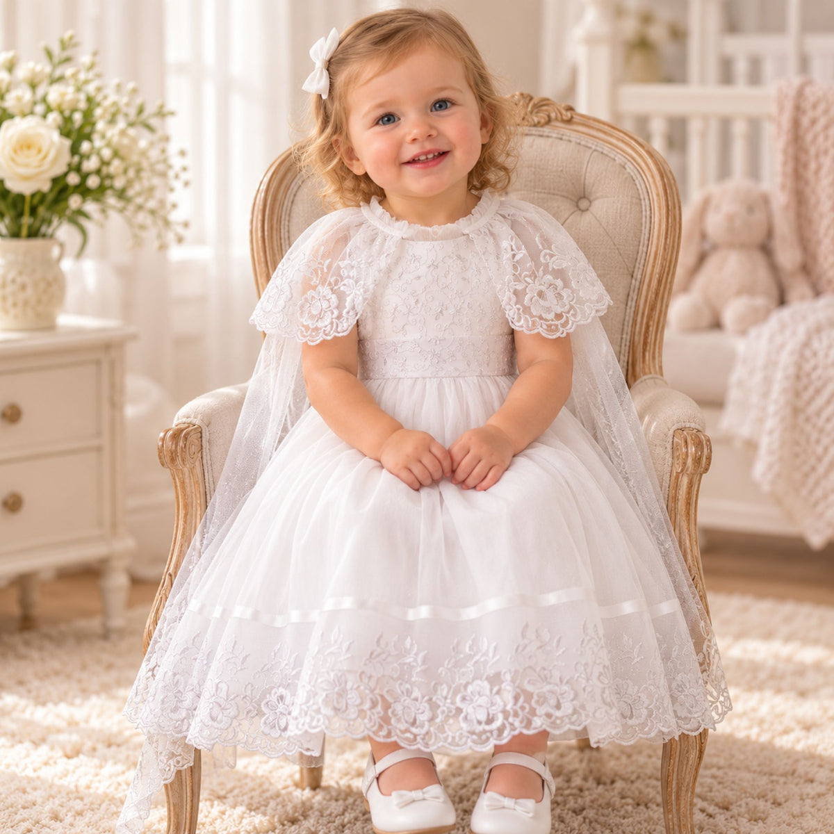 toddler girl christening or communion dress
