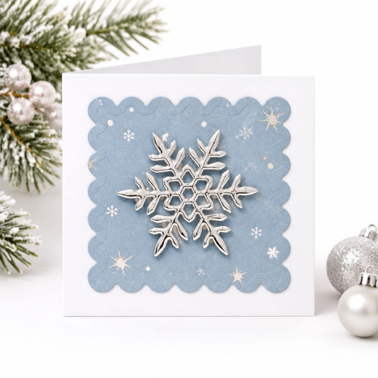 Handmade Christmas Gift Card with Personal Message