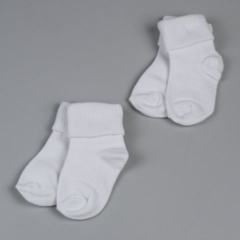 white baby socks pex