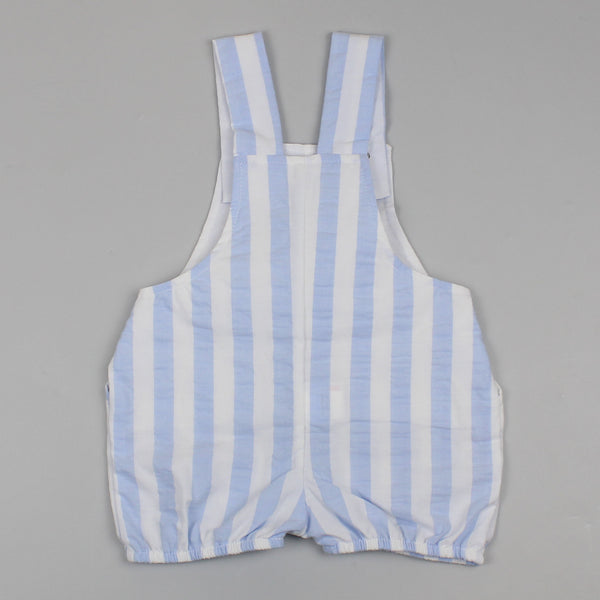 baby boys summer dungarees blue striped