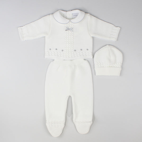 white 3 piece outfit baby outfit