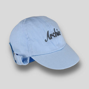 Baby baseball hat blue custom 