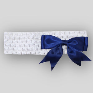 baby navy headband