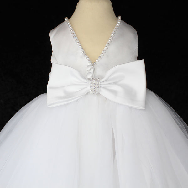 Sarah Louise Christening Dress - White - 070139