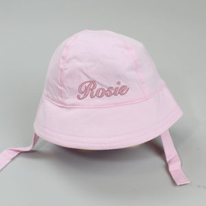 baby girls bucket hat custom