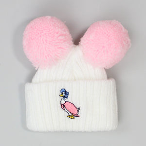 puddle duck double pom hat