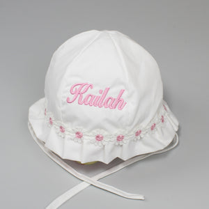 baby girls summer hat custom