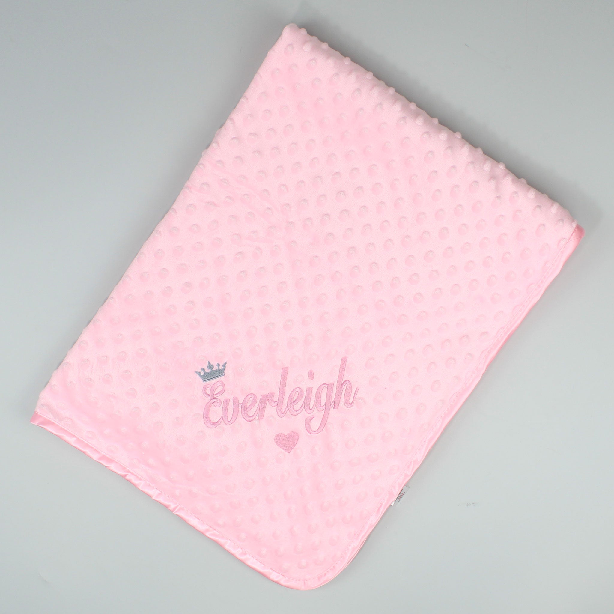 Personalised Baby Blanket - Pink