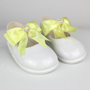 baby girl first shoes white lemon baypods earlydays