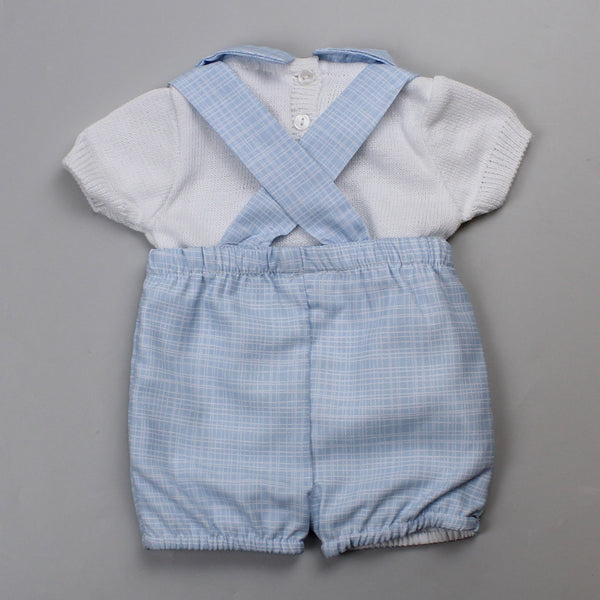 baby boys outfit with braces