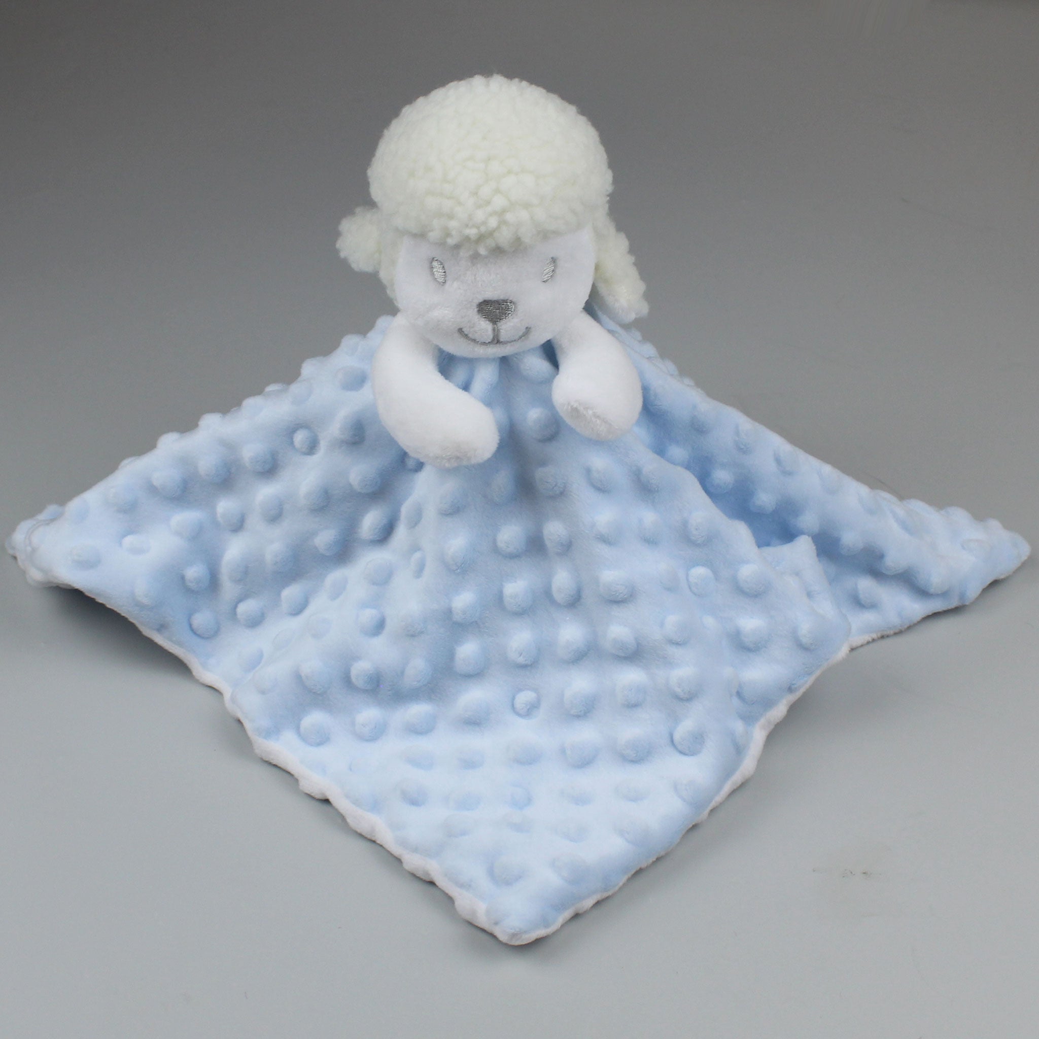 blue lamb comforter